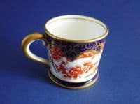 Antique Royal Crown Derby 'Imari Scissors' Pattern 2649 Miniature Tankard c1902