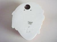 Beswick 'Girl with Curly Hair and Beret' Wall Mask Model No. 314 c1934
