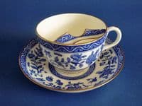 Bodley China Moustache Cup and Saucer c1870 (Sold)