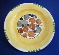 Bough Pottery Hand Painted Plate by Richard Amour c1923