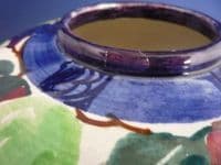 Bough Pottery Hand Painted Vase by Richard Amour c1920