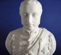 Brown-Westhead, Moore and Co. Parian Ware Bust of Albert Edward, Prince of Wales c1864 (Sold)