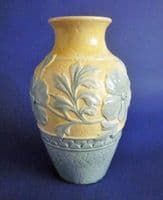 Burmantofts Faience Art Pottery 'Poppy' Vase c1890