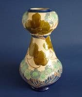 Burmantofts 'Ivy and Blue Flower' Vase c1900 (Sold)
