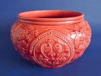 Burmantofts Pink Faience Arts and Crafts Jardinière c1890 (Sold)