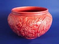 Burmantofts Pink Faience Arts and Crafts Jardinière c1890 (Sold)