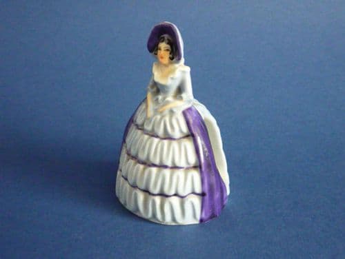 Carlton Ware Art Deco Crinoline Lady Napkin Holder c1935 (Sold)