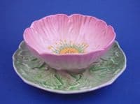 Carlton Ware Pink Buttercup Sundae Dish c1936 (Sold)