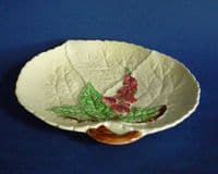 Carlton Ware Small Yellow 'Foxglove' Dish c1940