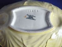 Carlton Ware Yellow 'Buttercup' Dish c1939