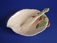 Carlton Ware Yellow 'Foxglove' Butter Dish and Knife c1939