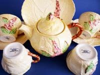 Carlton Ware Yellow 'Foxglove' Tea for Two Set c1940