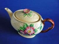 Carlton Ware Yellow 'Wild Rose' Teapot c1939