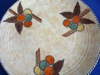 Charlotte Rhead Crown Ducal 'Circular Fruits' Wall Charger c1938 - Pattern 5982
