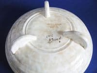 Charlotte Rhead Crown Ducal 'Trellis' Dish c1939 - Pattern 6016 (Sold)