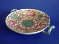 Charlotte Rhead H J Wood Bursley Ware 'Wind Tossed Tulips' Dish c1950 - Pattern TL76 (Sold)