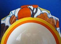 Clarice Cliff Bizarre 'Orange Autumn' Daffodil Bowl c1932 (Sold)