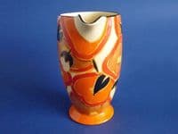 Clarice Cliff Fantasque Bizarre 'Orange Chintz' Coronet Jug c1932 (Sold)