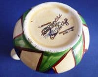 Clarice Cliff Original Bizarre Geometric Cream Jug c1929 (Sold)