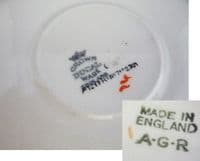 Crown Ducal 'Orange Tree' Tea Cup and Saucer #1 c1925 (Sold)