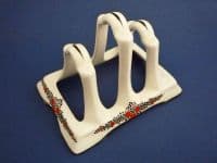 Crown Ducal 'Orange Tree' Toast Rack c1925 (Sold)