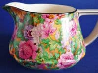 Crown Ducal 'Pink Chintz' Jug c1930