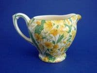 Crown Ducal 'Primula' Chintz Cream Jug c1930