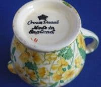 Crown Ducal 'Primula' Chintz Cream Jug c1930
