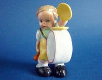 Cute Art Deco Mabel Lucie Attwell Style Nursery Figure of a Drummer Boy c1930