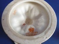 Davenport Porcelain Imari Pattern Campana Shape Inkwell c1880