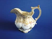 Davenport Porcelain Rococo Shape Jug c1835