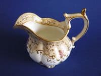 Davenport Porcelain Rococo Shape Jug c1835