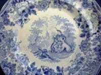 Davenport 'Scotts Illustrations - Waverley' Side Plate c1848