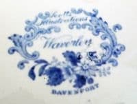 Davenport 'Scotts Illustrations - Waverley' Side Plate c1848