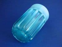 Davidson's Blue Pearline Glass 'Brideshead' Tumbler c1890