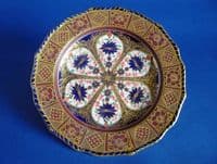 Derby Crown Porcelain Imari Pattern 1691 Cabinet Plate c1887