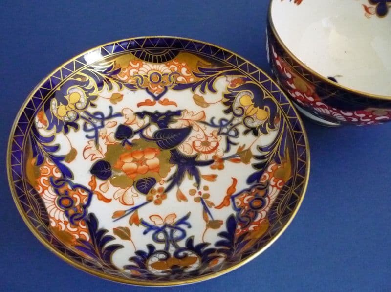 超希少！1982 Crown Derby   Rare Royal Crown Derby Old Imari Japan Pattern 1128 Empire