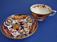Derby Porcelain Works 'King's Pattern' Tea Cup and Saucer c1820 #2