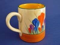 Early Clarice Cliff Bizarre Autumn 'Crocus' Tankard Cream Jug c1929 (Sold)