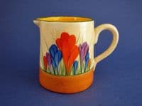 Early Clarice Cliff Bizarre Autumn 'Crocus' Tankard Cream Jug c1929 (Sold)