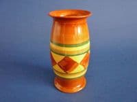 Early Clarice Cliff Original Bizarre Shape 265 Vase c1927 (Sold)