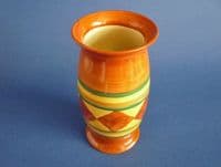 Early Clarice Cliff Original Bizarre Shape 265 Vase c1927 (Sold)