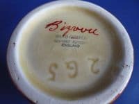 Early Clarice Cliff Original Bizarre Shape 265 Vase c1927 (Sold)