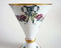 Early Moorcroft Macintyre 'Eighteenth Century' Conical Vase c1908
