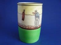 Early Royal Doulton 'Dutch A - Harlem' Series Ware Spill Vase D1886 c1910