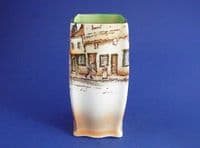 Early Royal Doulton 'Mr Micawber' Dickens Ware Series 'A' 7350 Vase D2973 c1915