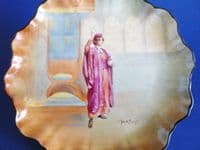 Early Royal Doulton Shakespearean Series 'Portia' China Plate E7267 c1912