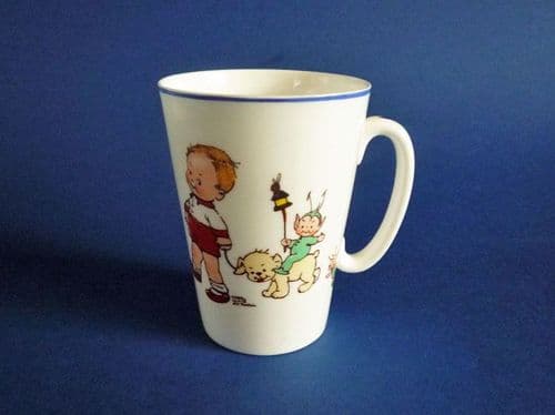 Early Shelley Mabel Lucie Attwell 'Look at this Wee Jolly Elf' Nursery Ware Mug c1930 (Sold)