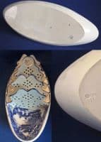 Early Spode 'Flying Pennant' Pearlware Toast Rack c1810