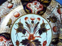 Early Spode Stone China Japan pattern Dinner Plate c1815 Sold